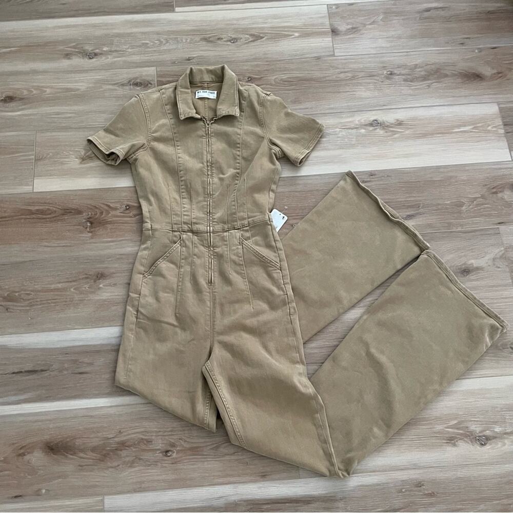 Free People We The Free Jayde Flare Jumpsuit S